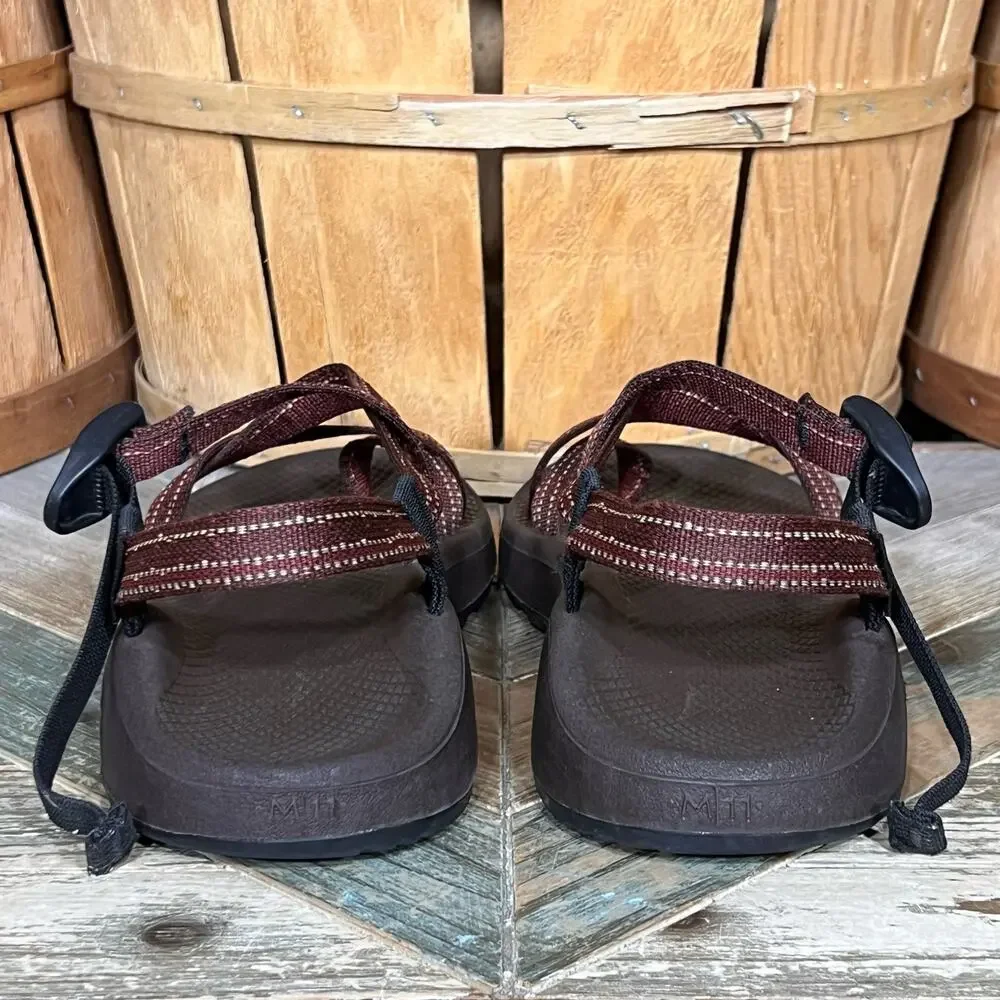 Chaco Z/Cloud 2 Seam Rust Water Friendly Comfort Hiking Sandals Mens Size 11
